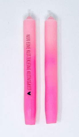 ToBeeNEON Stabkerzen zweifarbig 